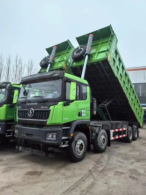 SHACMAN ভারী ট্রাক Delong X5000 550 অশ্বশক্তি 8X4 8.8m ডাম্প ট্রাক